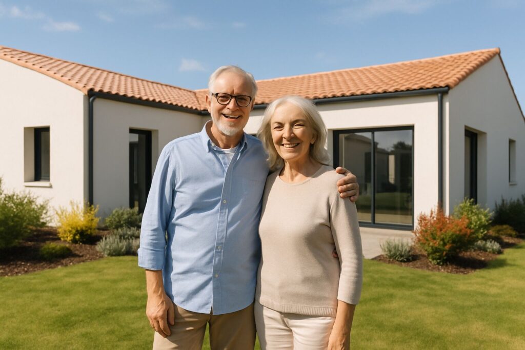 Futurs retraités cherchant une maison plain-pied en Vendée Sud, proche des services et calme.