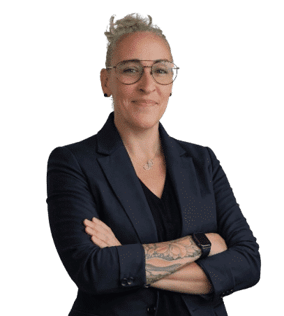 Portrait professionnel de Laetitia Gay, conseillère en immobilier IAD aux Pineaux, Bournezeau, Mareuil-sur-Lay, Ste Pexine, La Roche Sur Yon et communes voisines en Vendée.