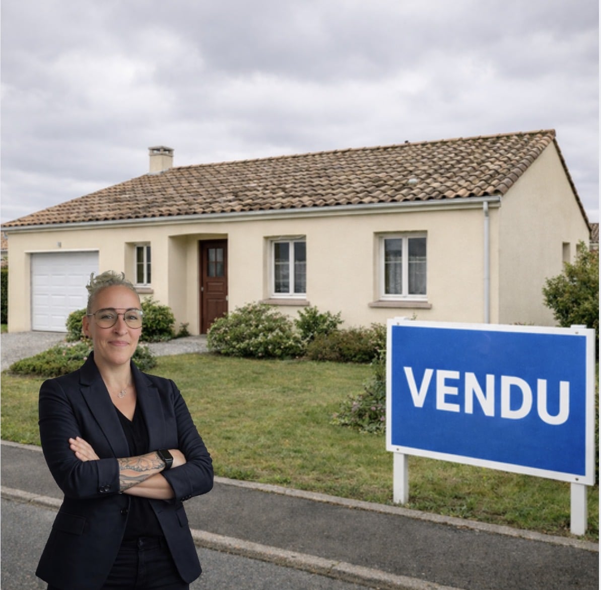 Maison vendue à La Roche-sur-Yon en 2026 illustrant une vente réussie