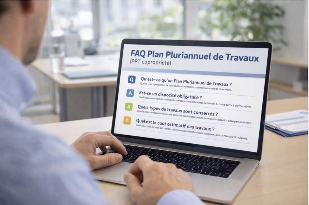Questions fréquentes FAQ sur le Plan Pluriannuel de Travaux PPT obligatoire en copropriété pour les vendeurs