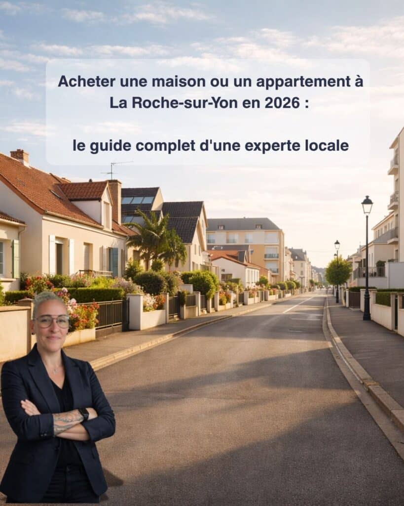 Acheter une maison ou un appartement à La Roche-sur-Yon en 2026 — guide complet d'une experte immobilière en Vendée