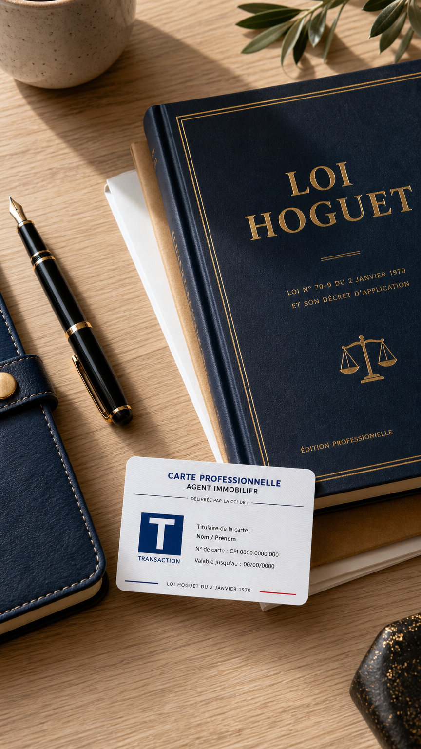 Loi Hoguet carte T cadre juridique immobilier — agent immobilier conseiller IAD France réglementation